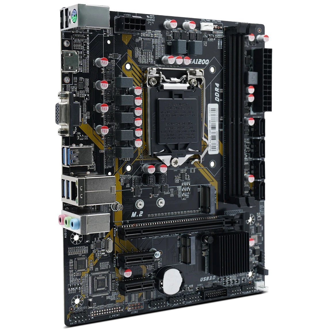 Материнская плата CBR H510M - MB-AFH510M-RTL - фото 2