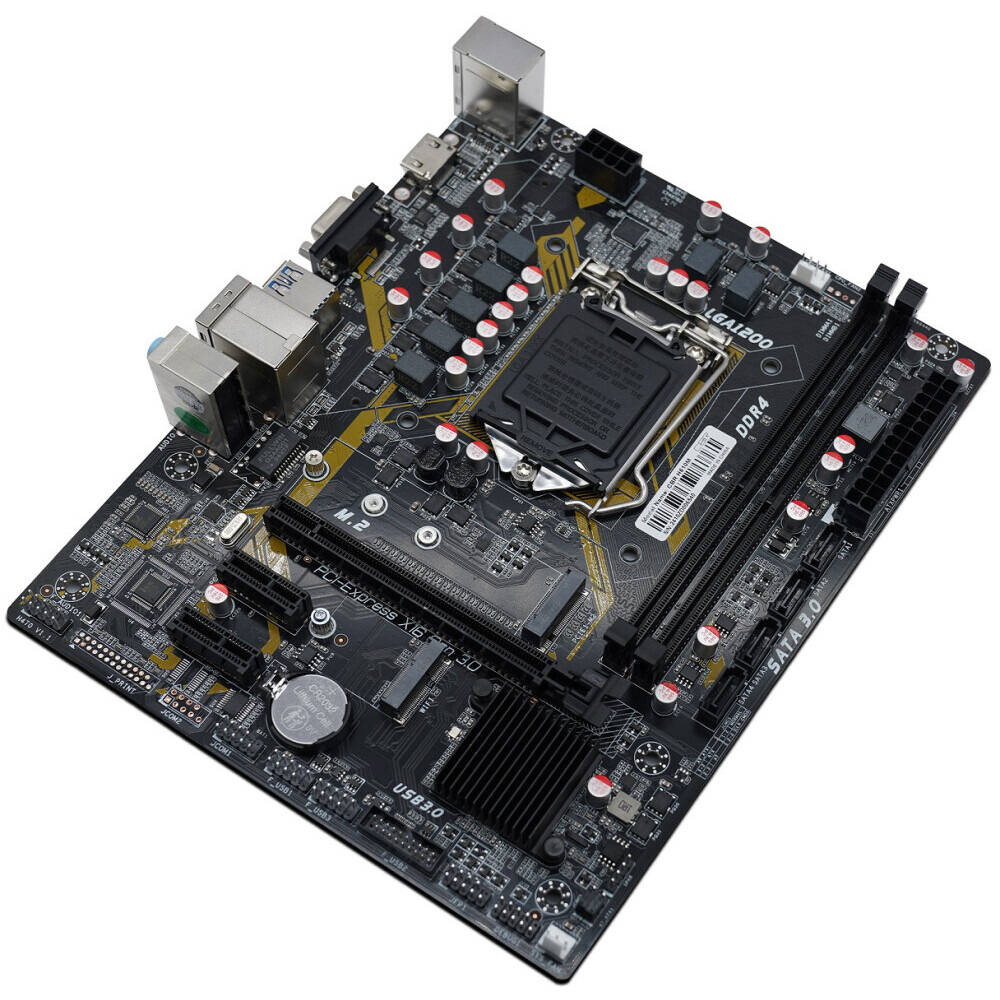 Материнская плата CBR H510M - MB-AFH510M-RTL - фото 3