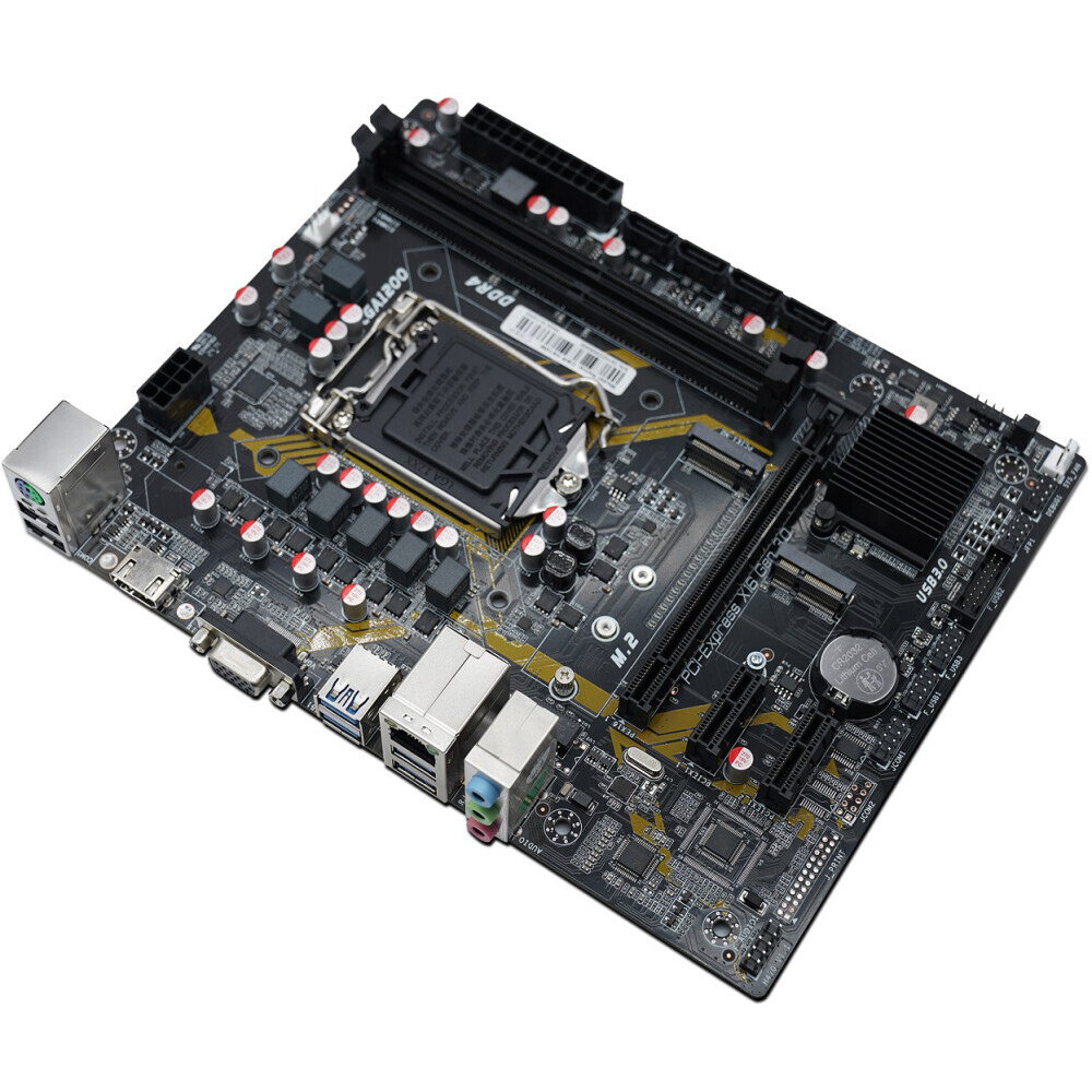 Материнская плата CBR H510M - MB-AFH510M-RTL - фото 4