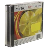 Диск DVD-R Mirex 4.7Gb 16x Slim Case (5 шт.) (202387)