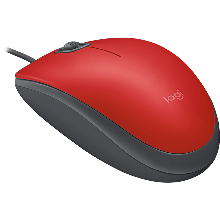 Мышь Logitech M110 Silent Red (910-005489/910-005501) - фото 3