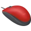Мышь Logitech M110 Silent Red (910-005489/910-005501) - фото 3