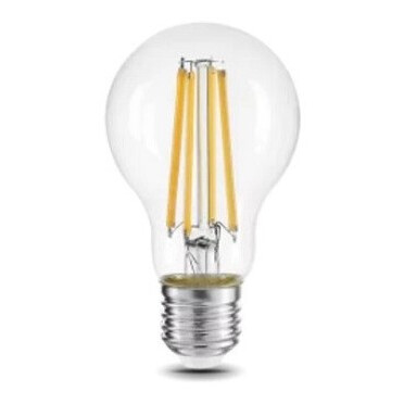 Филаментная лампочка Gauss Filament A60 4100K (15 Вт, E27) 10шт