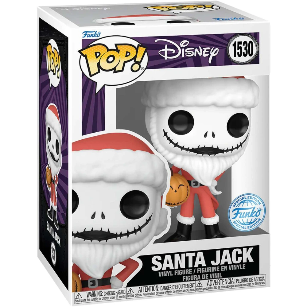 Фигурка Funko POP! Disney TNBC Santa Jack - 82861 - фото 2