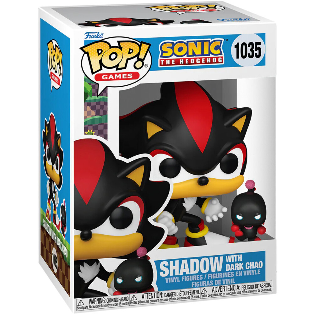 Фигурка Funko POP! Games Sonic the Hedgehog Shadow (80308) - фото 2