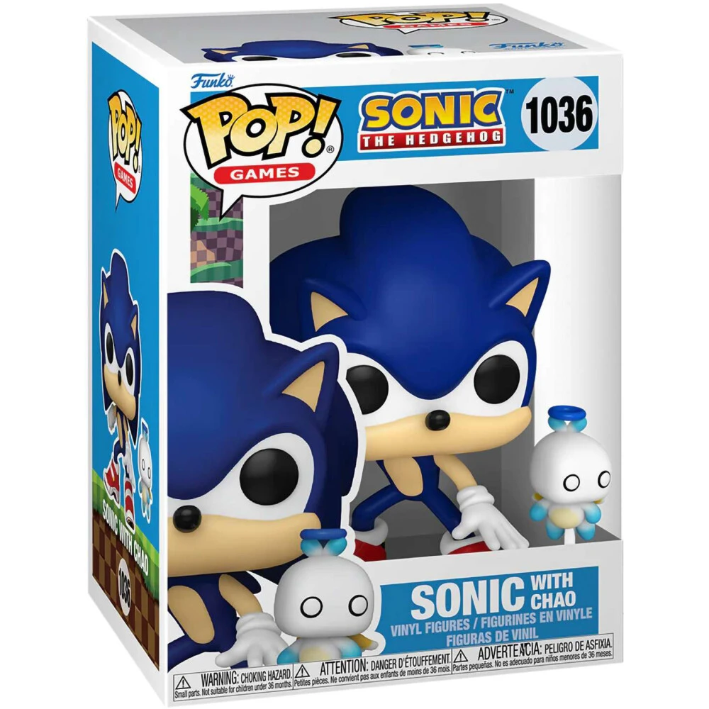 Фигурка Funko POP! Games Sonic the Hedgehog Sonic with Chao - 80309 - фото 2