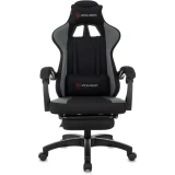 Игровое кресло Бюрократ Zombie Weaver Black/Gray (ZOMBIE WEAVER G)