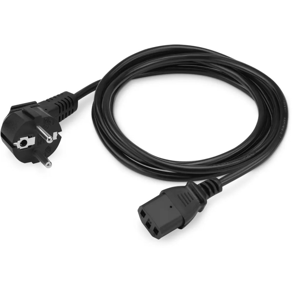 Кабель питания Schuko - C13, 3м, KingPrice KP-PC-EURO-C13-3M