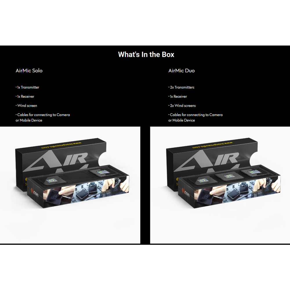 Радиосистема Icon AirMic Duo - 110802A2018 - фото 10