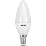 Светодиодная лампочка Gauss A60 6500K (7 Вт, E14) (103101307-S) 10 шт.