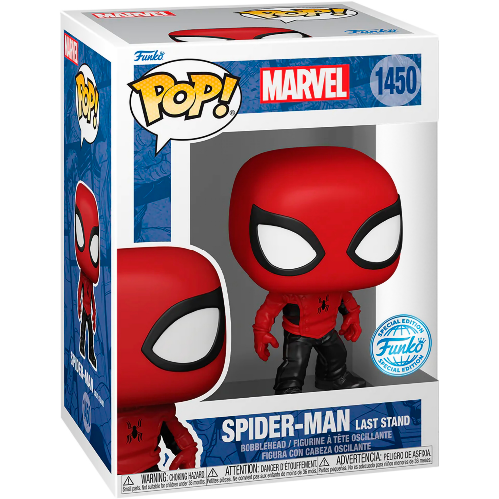 Фигурка Funko POP! Bobble Marvel Spider-Man (Last Stand) - 84387 - фото 2