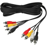 Кабель 4x RCA (M) - 4x RCA (M), 5м, Rexant 17-0305