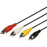 Кабель 4x RCA (M) - 4x RCA (M), 5м, Rexant 17-0305