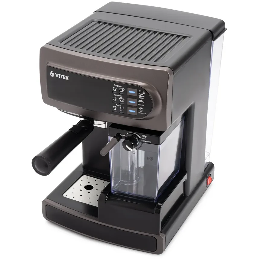 Кофеварка VITEK VT-1517 SR Grey - фото 3