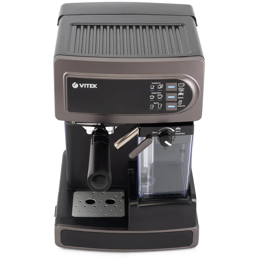 Кофеварка VITEK VT-1517 SR Grey - фото 4