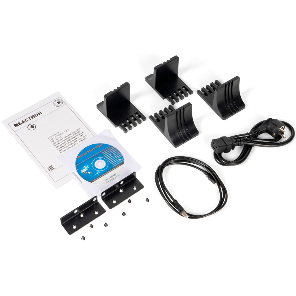 ИБП Бастион RAPAN-UPS 2000-RACK-IN-4X9 - фото 9