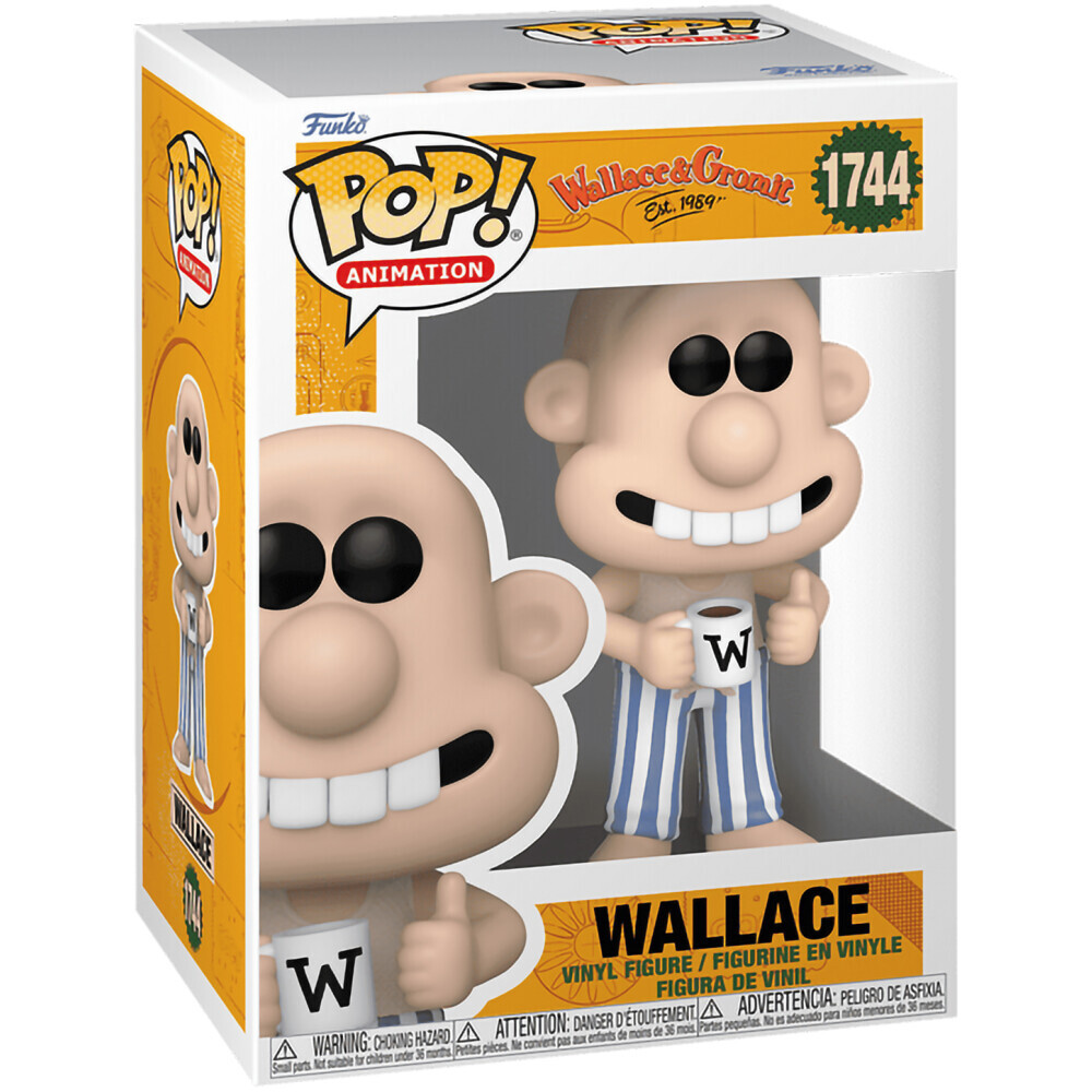 Фигурка Funko POP! Movies Wallace & Gromit Wallace (in Pajamas) - 79780 - фото 2