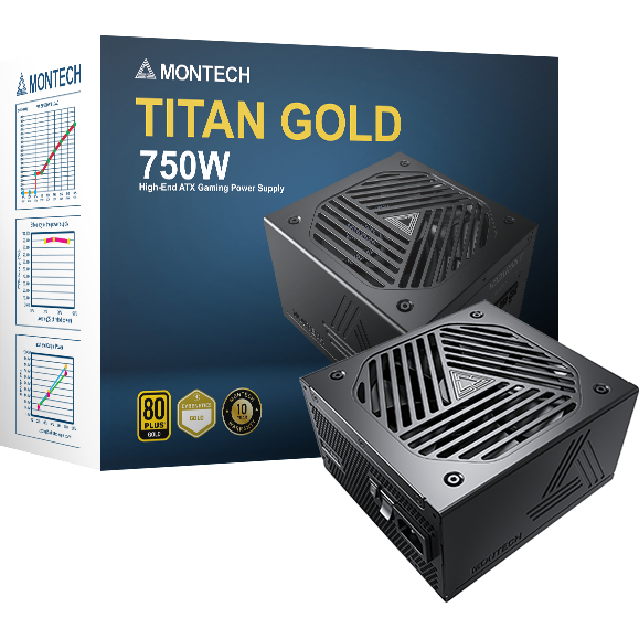 Блок питания 750W MONTECH TITAN GOLD - TIS0123 - фото 8