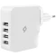 Сетевое зарядное устройство ttec Quattro Worldwide Travel Charger White - 2SC02B