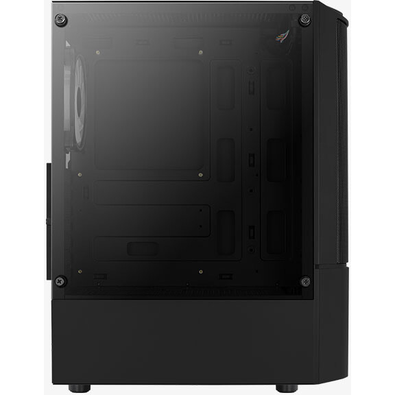 Корпус AeroCool Quantum Mesh-G-BK-v3 Black - EN58580 - фото 9