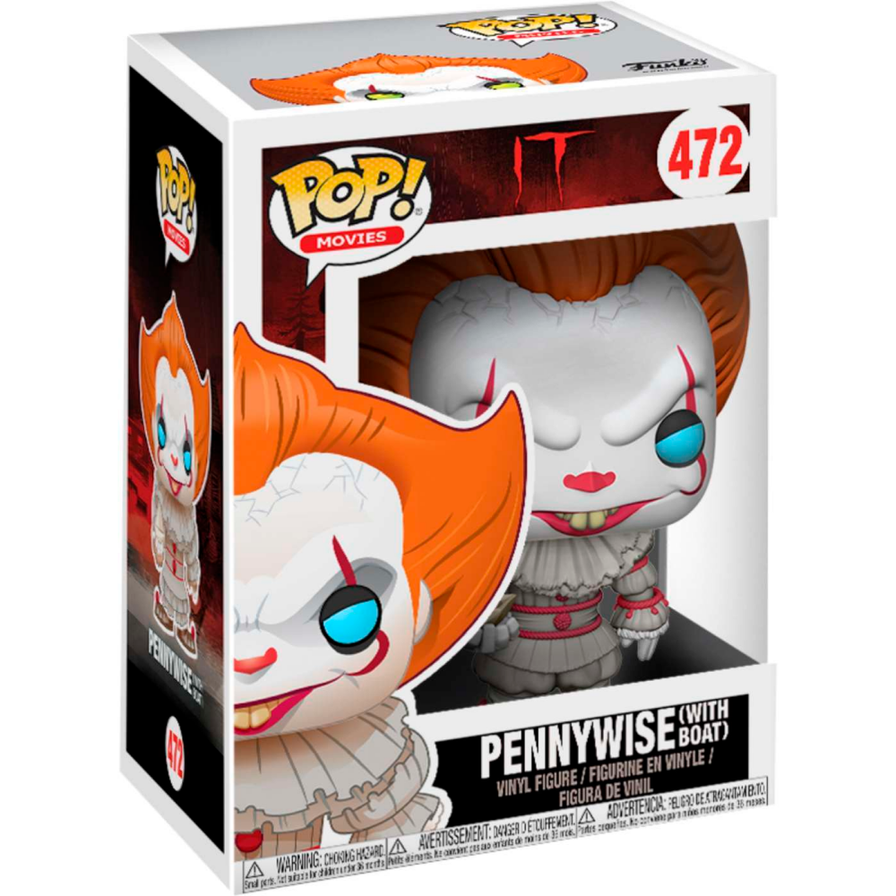 Фигурка Funko POP! Movies IT Pennywise with Boat - 20176 - фото 2