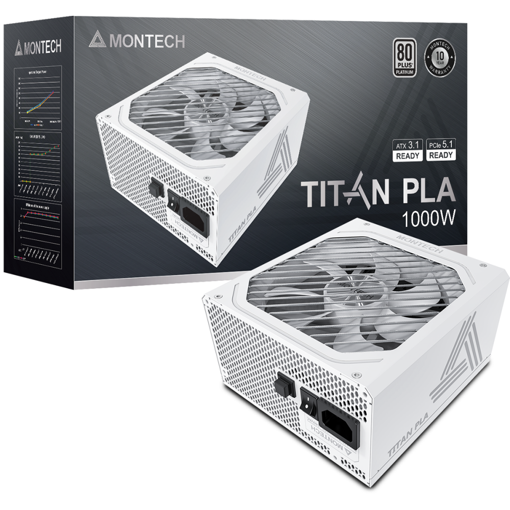 Блок питания 1000W MONTECH TITAN PLA - TIX0125 - фото 4