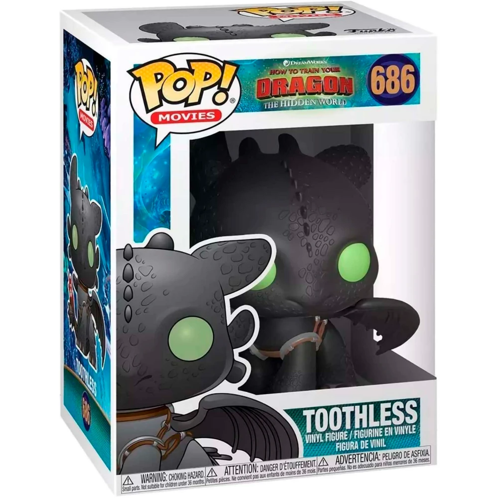 Фигурка Funko POP! Movies How to Train Your Dragon 3 Toothless (36355) - фото 2
