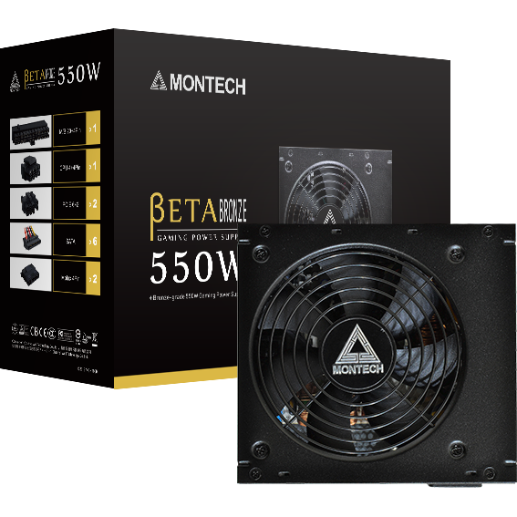 Блок питания 550W MONTECH BETA 550 - BETA550 - фото 8