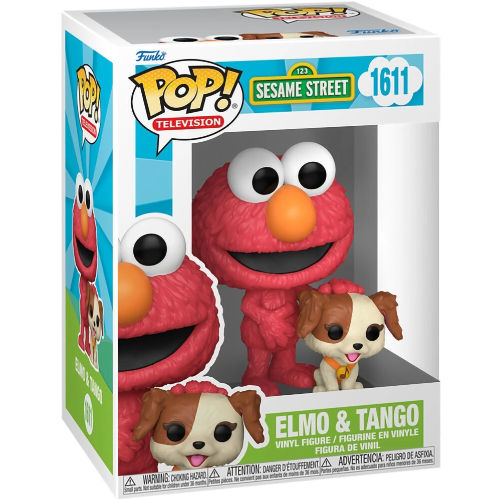 Фигурка Funko POP! TV Sesame Street S5 Elmo and Tango - 80143 - фото 2