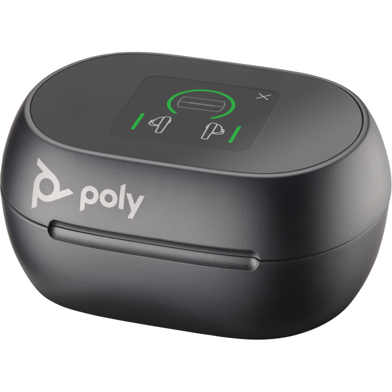 Гарнитура Plantronics (Poly) Voyager Free 60+ UC Black Touchscreen Charge Case for BT700 USB-A Adapter - 8L584AA - фото 2