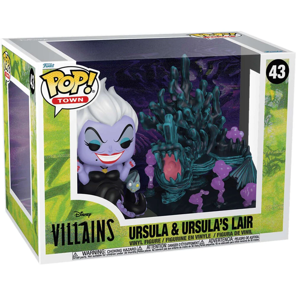 Фигурка Funko POP! Town Villains S5 Ursula & Ursula's Lair - 80932 - фото 2