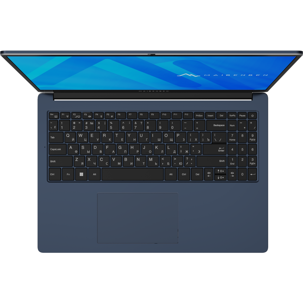 Ноутбук Maibenben Medio M653 Dark Blue (1SB0HURE0) - M6531SB0HURE0 - фото 4
