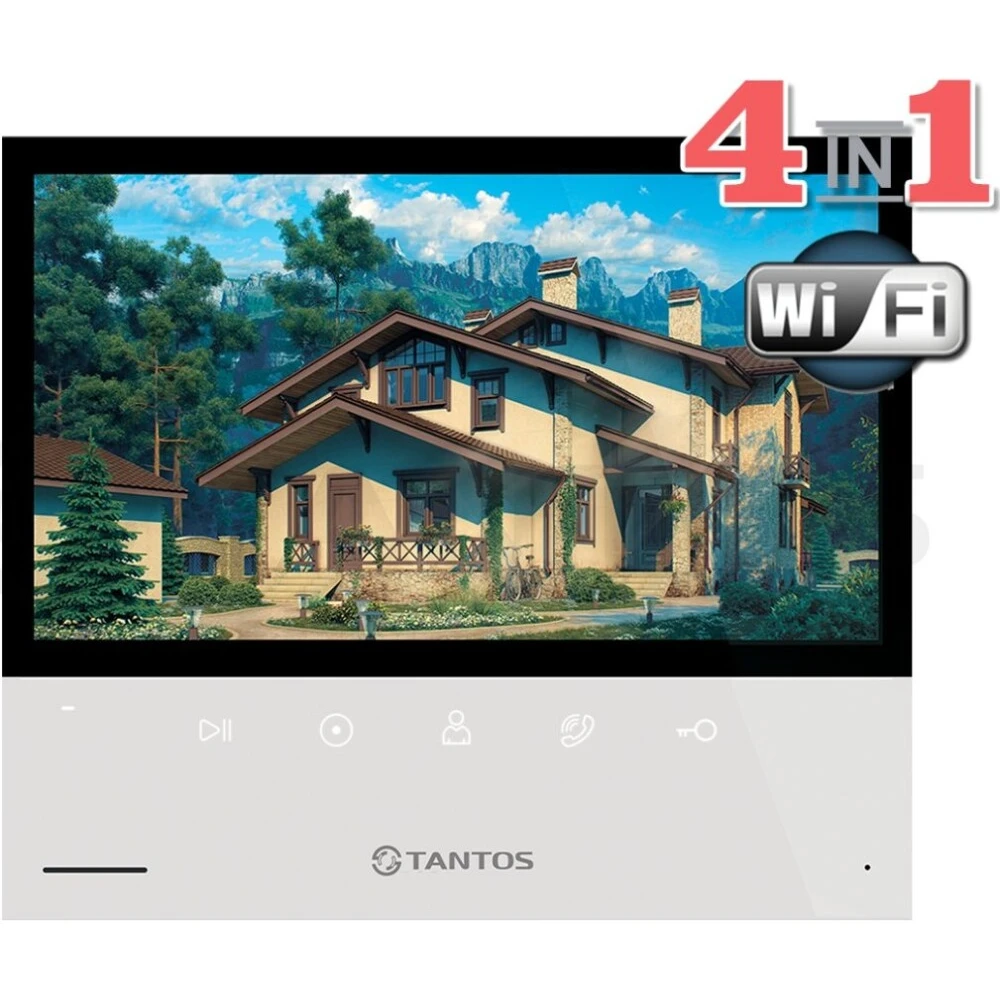 Видеодомофон Tantos Selina HD M Tuya Smart Life White - 00-00204452 - фото 2
