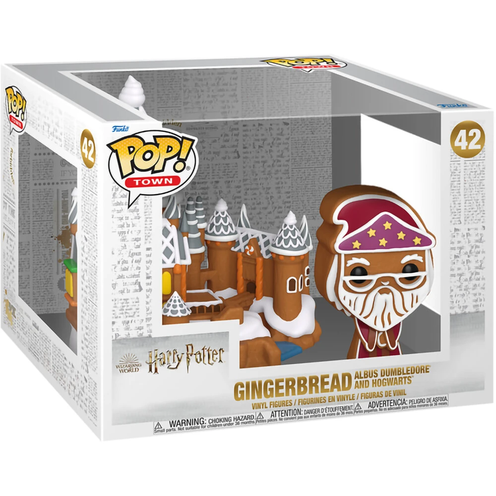 Фигурка Funko POP! Town Harry Potter Gingerbread Albus Dumbledore and Hogwarts - 80021 - фото 2