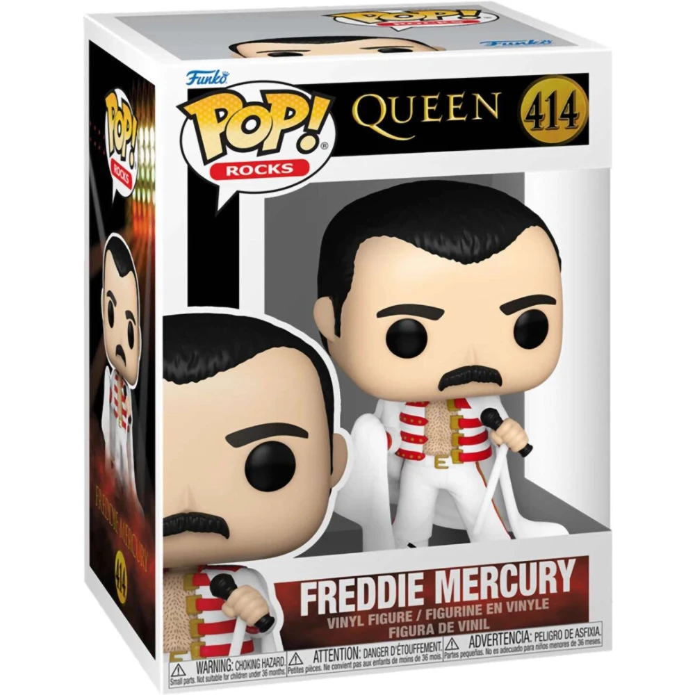 Фигурка Funko POP! Rocks Queen Freddie Mercury with Cape - 75374 - фото 2