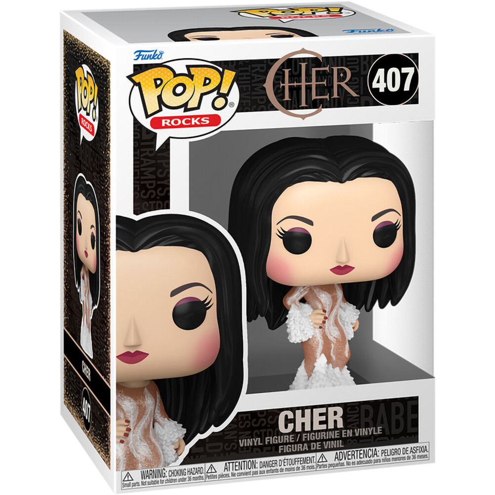 Фигурка Funko POP! Rocks Cher Cher (1974 Met Gala) (407) - 79704 - фото 2