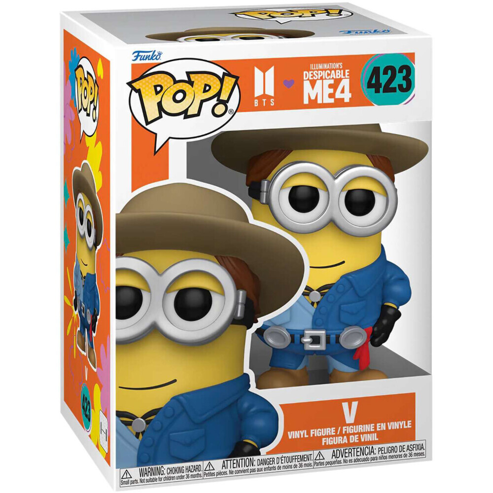 Фигурка Funko POP! Rocks BTS X Despicable Me 4 V - 85969 - фото 2