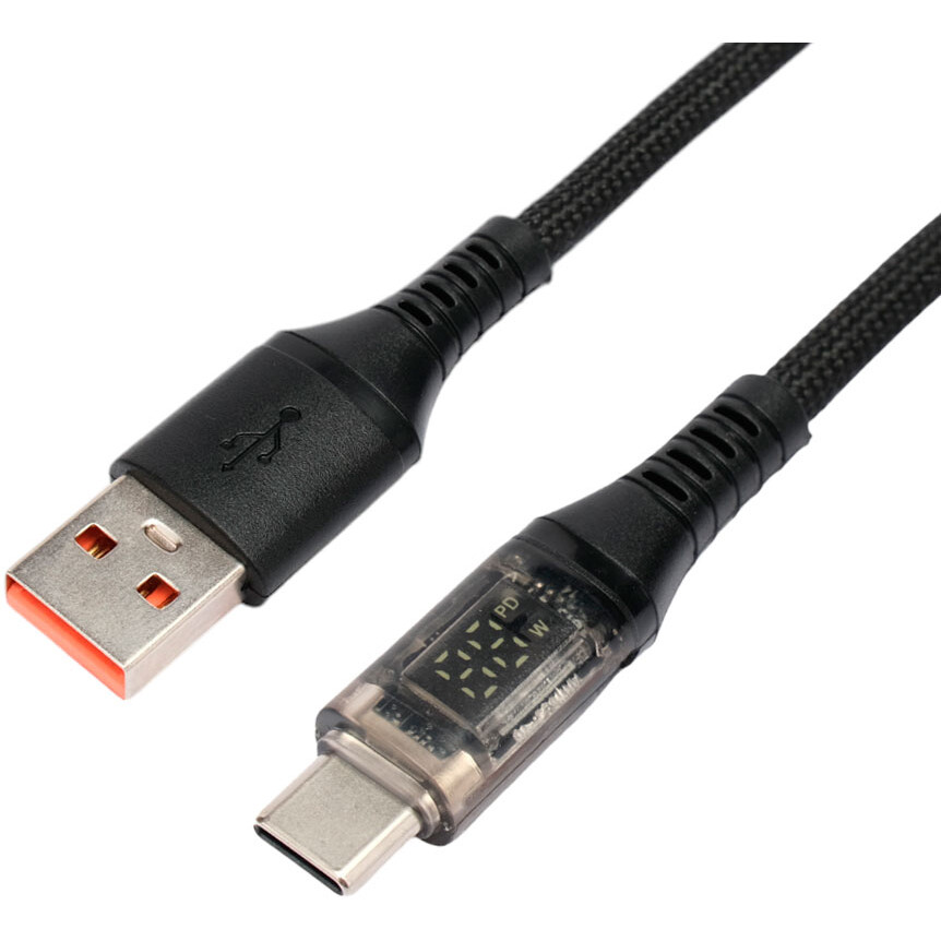 Кабель USB - USB Type-C, 1м, Cablexpert CCP-USB2-AMCM-SCR-1M - фото 2