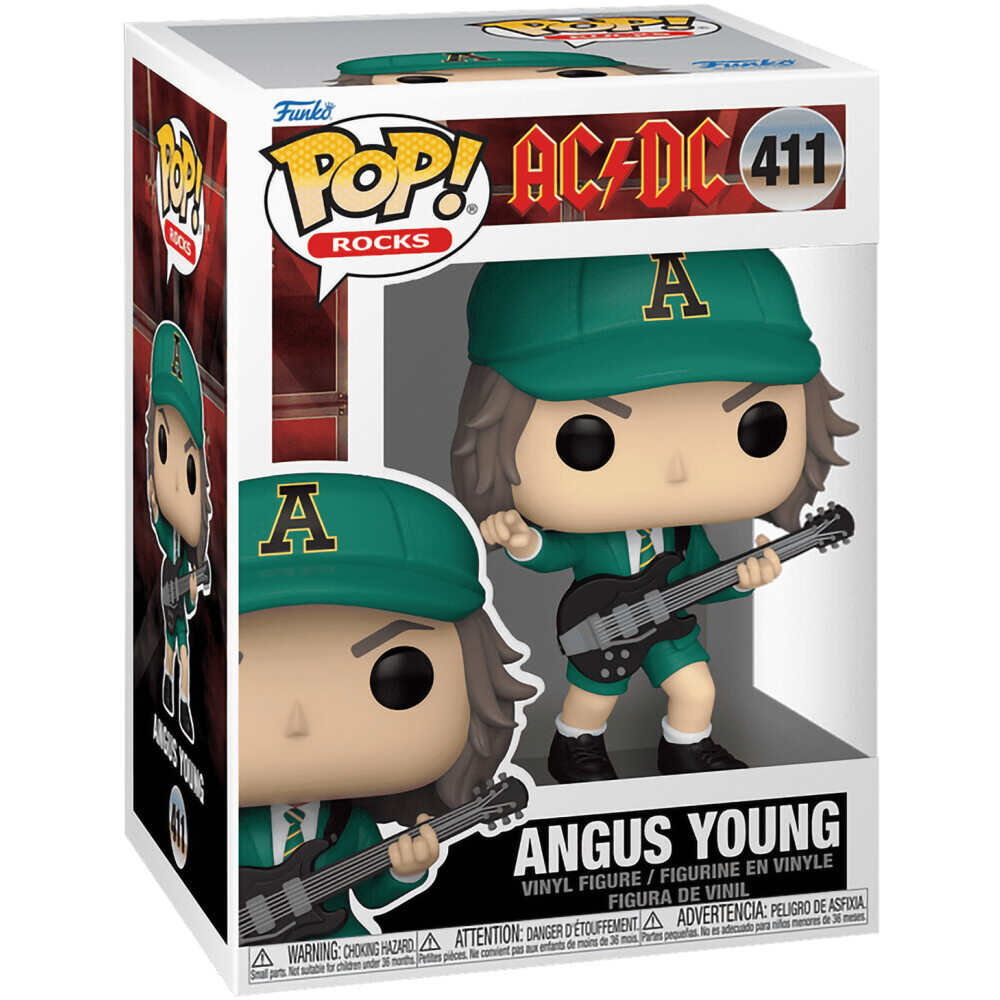 Фигурка Funko POP! Rocks AC/DC Angus Young (Green) - 79804 - фото 2