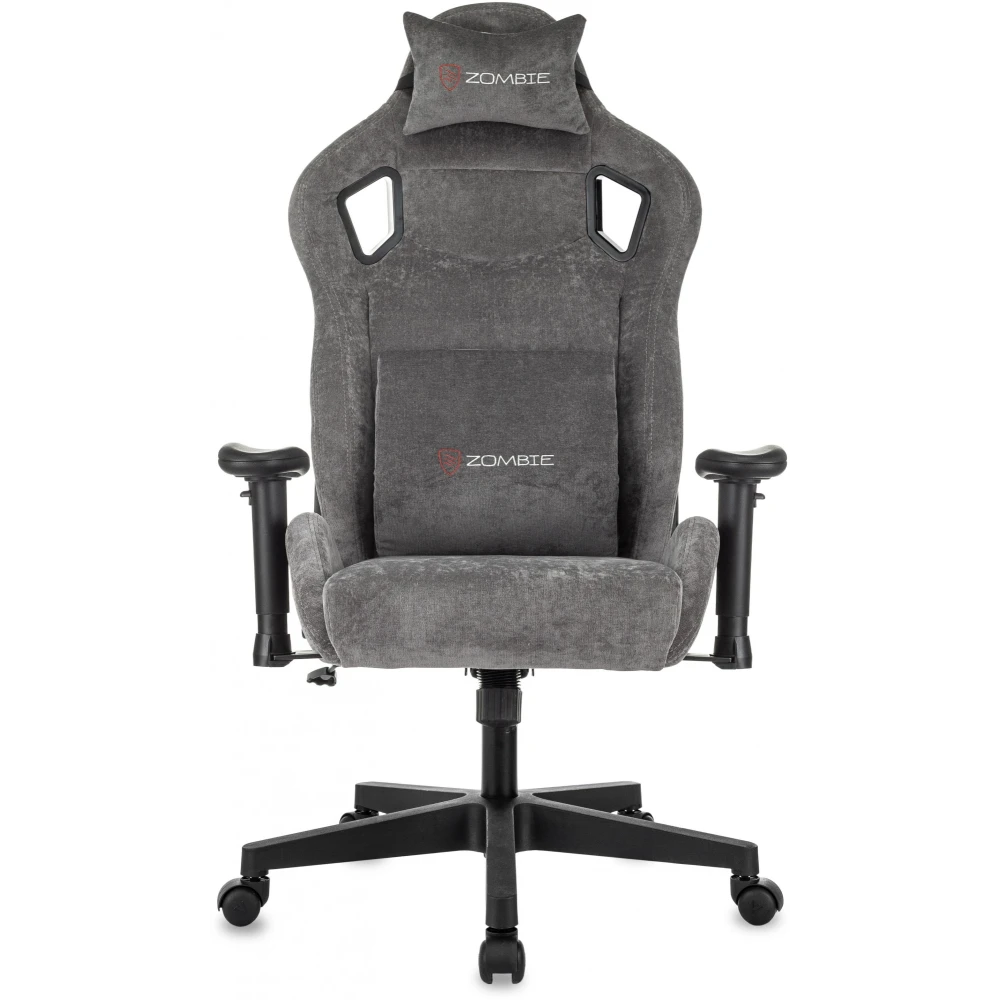 Игровое кресло Бюрократ Zombie Ghost Grey - ZOMBIE GHOST FABR-GR - фото 2