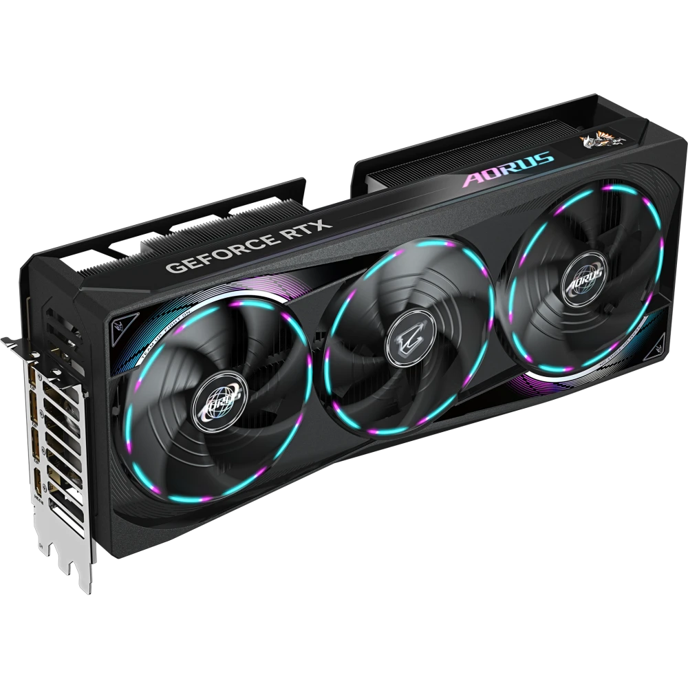Видеокарта NVIDIA GeForce RTX 5080 Gigabyte AORUS MASTER OC 16Gb (GV-N5080AORUS M-16GD) - фото 4