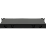 Оптический кросс NIKOMAX NMF-RP24LCUM2-TS-P1-1U-BK
