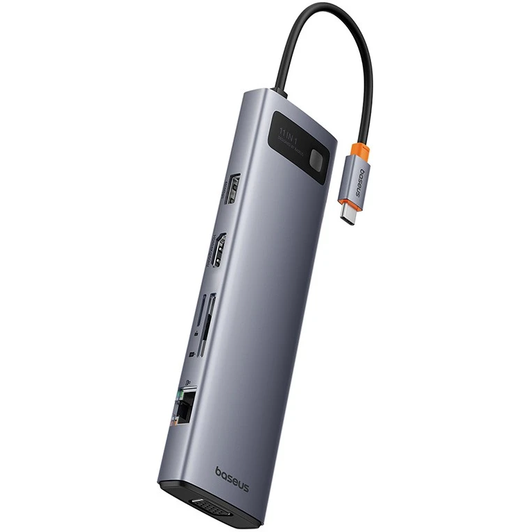 Док-станция Baseus Hub 11in1 StarJoy Metal Glam Series