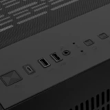 Корпус HSPD F330-TGBK-ARGB Black