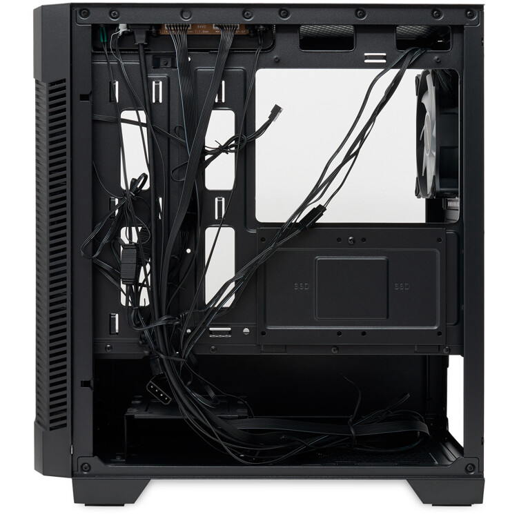 Корпус HSPD M330-TGBK-ARGB Black - фото 6