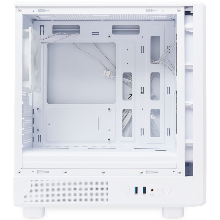 Корпус HSPD M310-TGWH-ARGB White - фото 5