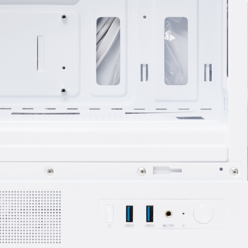 Корпус HSPD M310-TGWH-ARGB White - фото 8