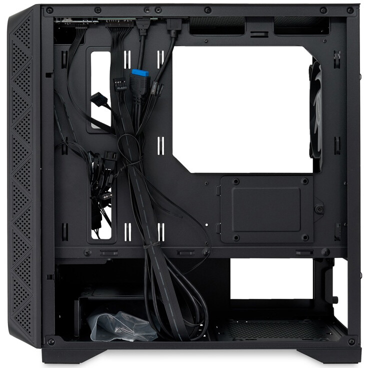 Корпус HSPD M321-TGBK-ARGB Black - фото 6