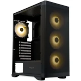 Корпус HSPD M520-TGBK-ARGB Black