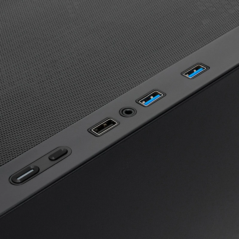 Корпус HSPD M520-TGBK-ARGB Black - фото 8